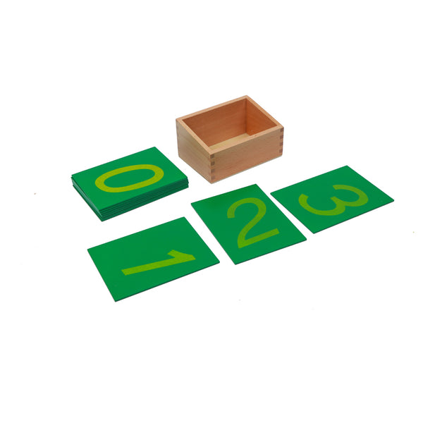 Sandpaper Numbers With Box-1 Italy font 	C021