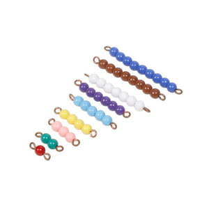 Colored Bead Stairs 1-9.	C154