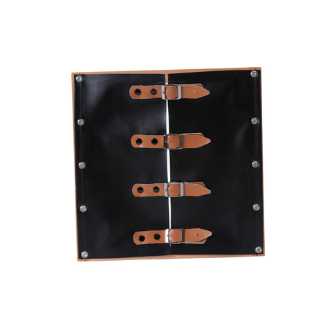 Buckles Dressing Frame made of Leather D028