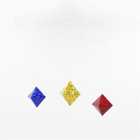 Octahedron toddler visual exercise ornaments