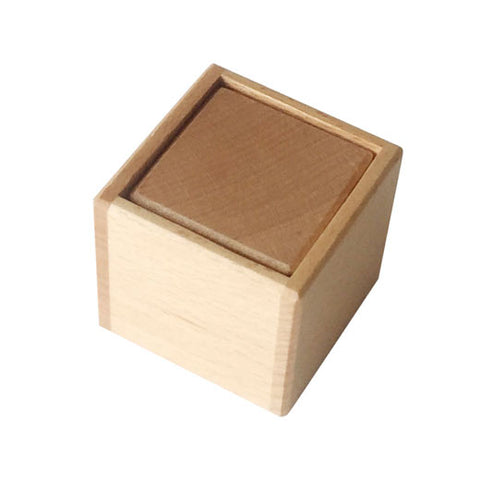 Cube with Box- Sensory training materials for infants and toddlers