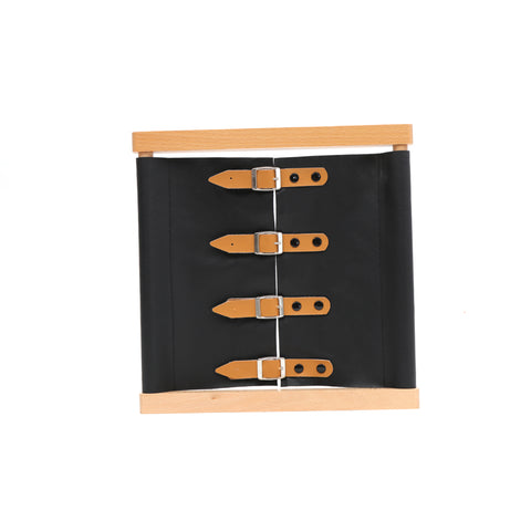 Buckles Dressing Frame made of leather D328
