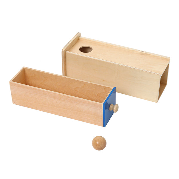 Object Permanence Box with Drawer