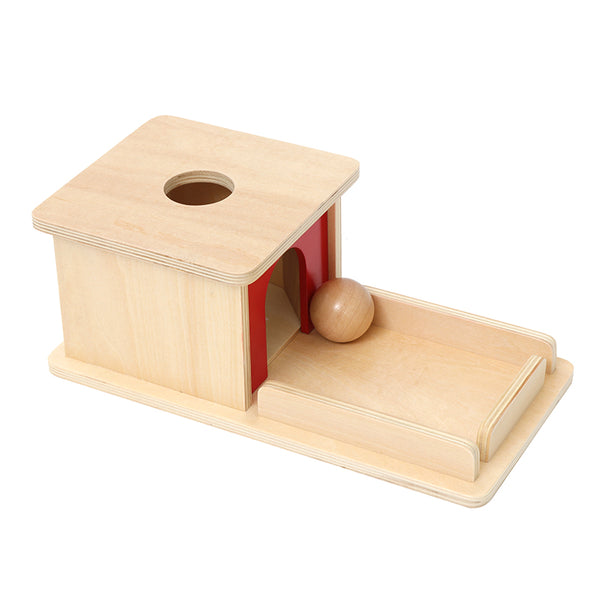 Object Permanence Box with Tray