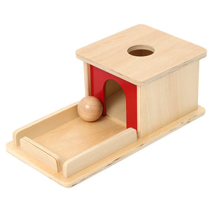 Object Permanence Box with Tray